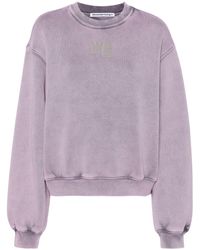 Alexander Wang - Essential Sweater Van Badstof - Lyst
