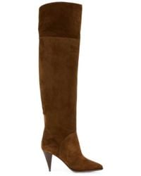 Casadei - Venus Nomad Cone-Heel Over-The-Knee Boots - Lyst