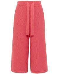 Laneus - Knitted Knee-Length Shorts - Lyst