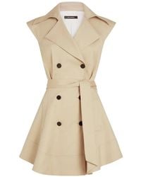 KARL LAGERFELD - Double-Breasted Mini Dress - Lyst
