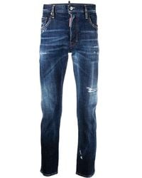 DSquared² - Vaqueros Con Efecto Envejecido - Lyst