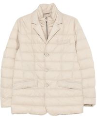 Herno - Chaqueta acolchada con botones - Lyst