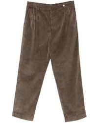Myths - Poseidone Pleated Corduroy Trousers - Lyst