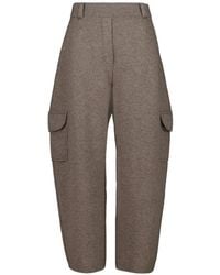 Lisa Yang - Azaria Cargo Knitted Trousers - Lyst