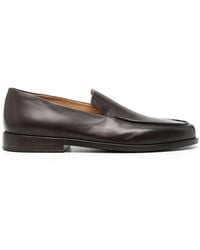 Marsèll - Leather Slip-On Loafers - Lyst