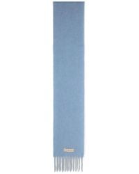 Marni - Logo-Patch Fringed-Edges Scarf - Lyst
