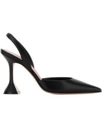 AMINA MUADDI - 95Mm Holli Sling Leather Pumps - Lyst