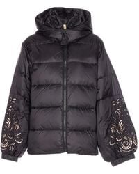 Twinset - Down Jacket Frontal Zip Closure - Lyst
