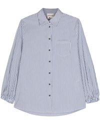 Semicouture - Striped Poplin Shirt - Lyst