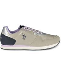 U.S. POLO ASSN. - Metallic Panelled Sneakers - Lyst
