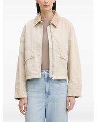 Marc O' Polo - Veste Zippée À Col En Velours Côtelé - Lyst