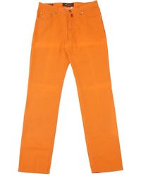 Kiton - Pantalon En Coton À Poche Plaquée - Lyst