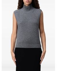 Dondup - Ribbed Vest - Lyst
