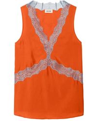 Zadig & Voltaire - Tasao Silk Camisole - Lyst