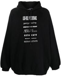 Fred Perry - Hoodie Mit Slogan-Patches - Lyst
