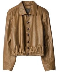 Lemaire - Soft Leather Blouson - Lyst