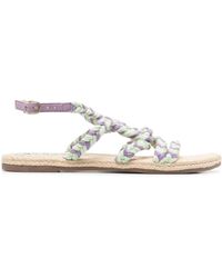 Manebí - Yucatán Flat Espadrilles Sandals - Lyst