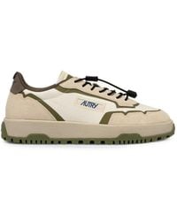 Autry - Baskets Basses Wildpace En Nylon Ripstop Et Daim Wife And Chocolate - Lyst