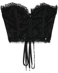 Nissa - Lace Cropped Top - Lyst
