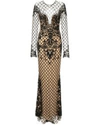 Zuhair Murad - Bead-Detail Cut-Out Dress - Lyst