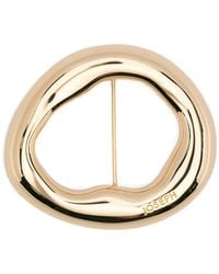 JOSEPH - Bean Logo-Detail Brooch - Lyst