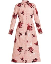 Erdem - フローラル シャツドレス - Lyst