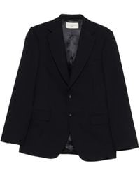 Officine Generale - Giovanni Single-Breasted Blazer - Lyst