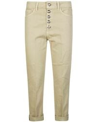 Dondup - Koon Jeans Met Knopen - Lyst