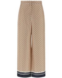 Max Mara - Ottelia Patterned Trousers - Lyst