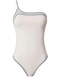 Twinset - One-Shoulder Bathing Suit - Lyst