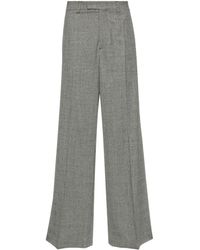 Vetements - Prince Of Wales Wide-leg Trousers - Lyst