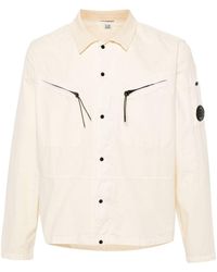 C.P. Company - Lens-detail Cotton Shirt - Lyst