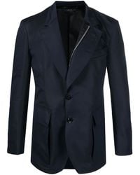Tom Ford - Zipped-Up Single-Breasted Blazer - Lyst