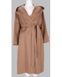 Max Mara - Sculpted Virgin Wool Overcoat With Trench-Inspired Design - Lyst