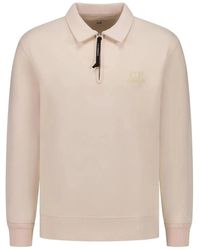 C.P. Company - C.P.Company Sweatshirts Polo Collar - Lyst