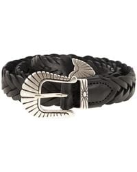 Alberto Luti - Braided Leather Belt - Lyst