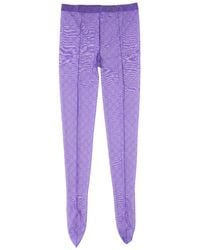 Gucci - Fabric Tights "Gg" - Lyst