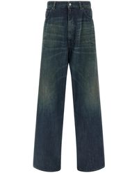 MM6 by Maison Margiela - 'Numeric Signature Mm6' Jeans - Lyst