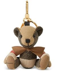 Burberry - Keychain With Bear - Lyst