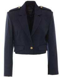 Pinko - Polyester Viscose Jacket - Lyst