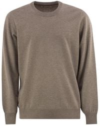 Brunello Cucinelli - Pure Cashmere Crew-Neck Sweater - Lyst