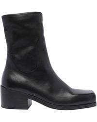 Marsèll - Marsèll Block-Heeled Zipped Boots - Lyst