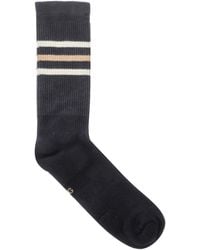 Gucci - Logo Striped Knit Socks - Lyst