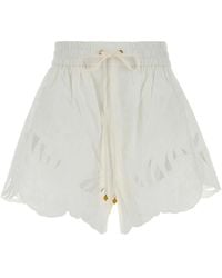 Zimmermann - Poplin Mahon Shorts - Lyst