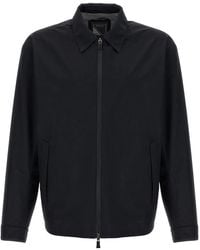 Herno - Solid Shirt Collar Jacket - Lyst