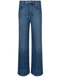 Bottega Veneta - Medium Palazzo Denim Jeans - Lyst