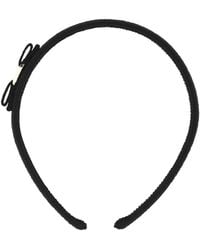 Ferragamo - Cotton Blend Hair Band - Lyst