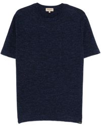 Woolrich - Cotton And Linen T-Shirt - Lyst