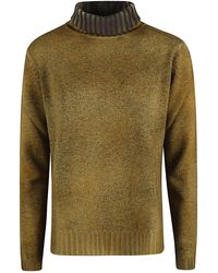ALESSANDRO ASTE - Wool And Cashmere Blend Turtleneck Sweater - Lyst