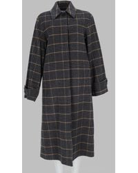 Paul Smith - Wool Blend Trench Coat For - Lyst